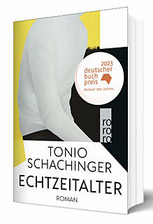 Roman "Echtzeitalter" des Autors Tonio Schachinger
