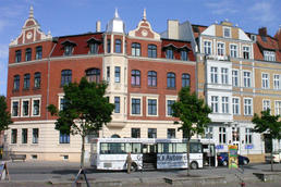 Linienbus in der Seestraße