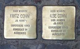 Stolpersteine Fritz und Ilse Cohn
